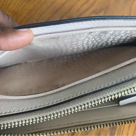 Kate Spade Taupe Pinkish/Grey zipped wallet - Picture 4 of 6